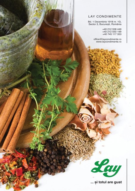 Revista Ro.aliment editia 10 - revista specialistilor din industria alimentar