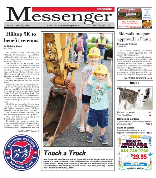 Westside Messenger - June 3rd 2018