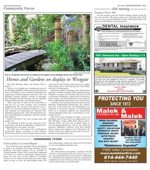 Westside Messenger - June 3rd 2018