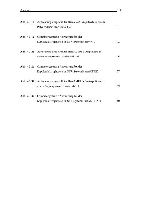 Morphologische und DNA-analytische Untersuchungen am - OPUS ...