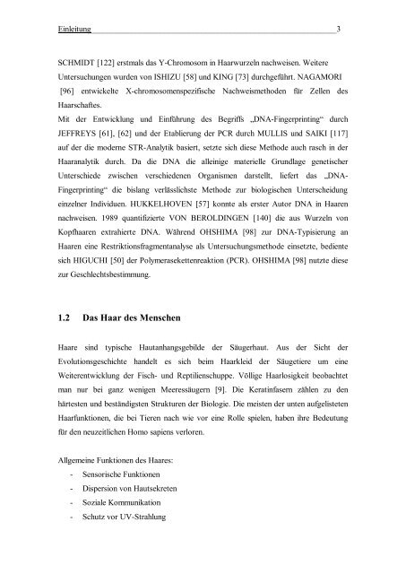 Morphologische und DNA-analytische Untersuchungen am - OPUS ...