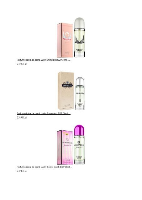 parfumuri cosmetice si accesorii