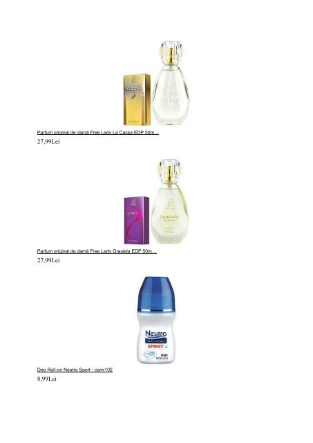 parfumuri cosmetice si accesorii