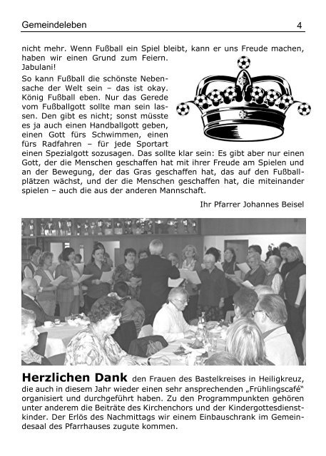 Gemeindebrief Glockengruß 4/2010 Jun-Jul - glockengruss.de