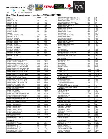 lista 1 FORMATO