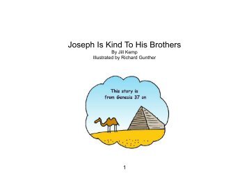 Joseph Is Kind To His Brothers