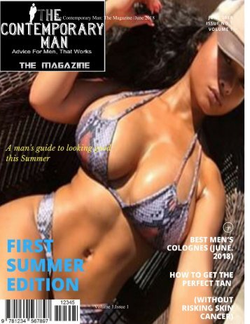 The Contemporary Man Magazine  june 2018