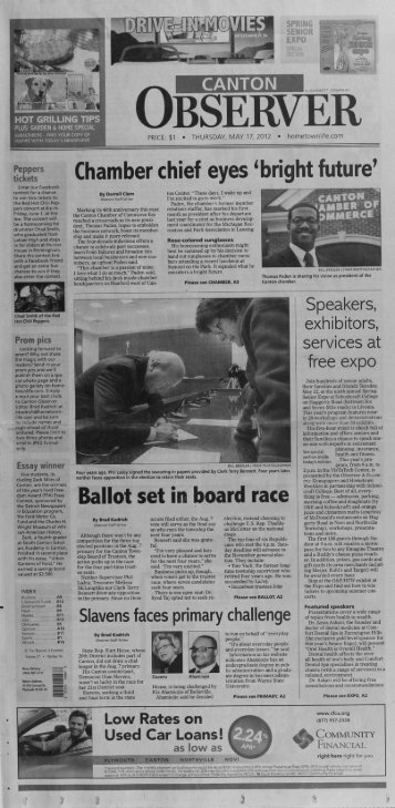 Canton Observer for May 17, 2012 - Canton Public Library