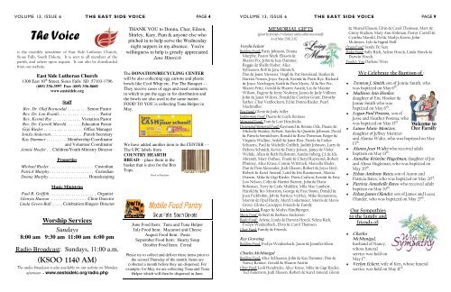 Newsletter 06 June 2012.pub - East Side Lutheran Church