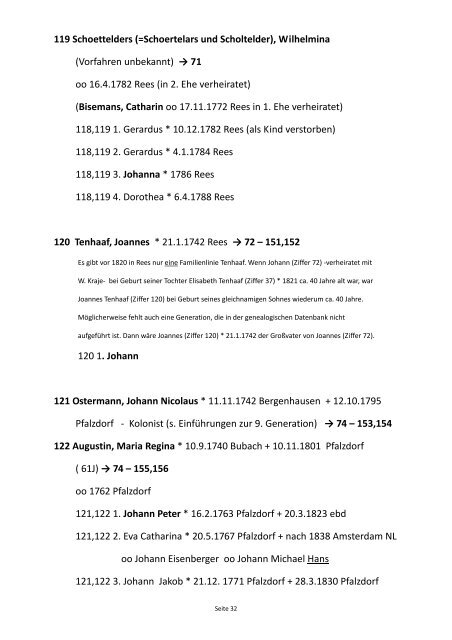 Ahnenliste van Laak - Ahnenforschung / Genealogie der Familien ...