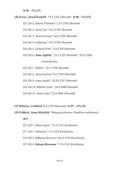 Ahnenliste van Laak - Ahnenforschung / Genealogie der Familien ...