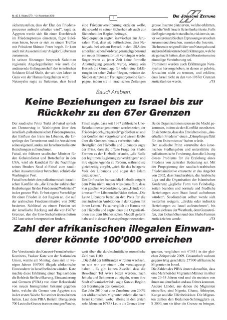 Nummer 45 - Die Jüdische Zeitung