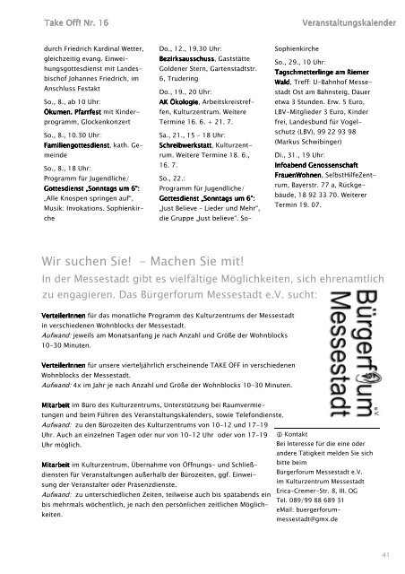 Take - Kulturzentrum Messestadt