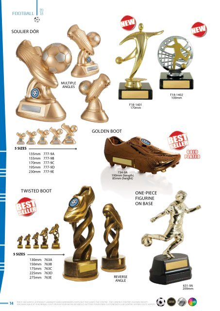 Some Really Different Trophies - Soccer 2018