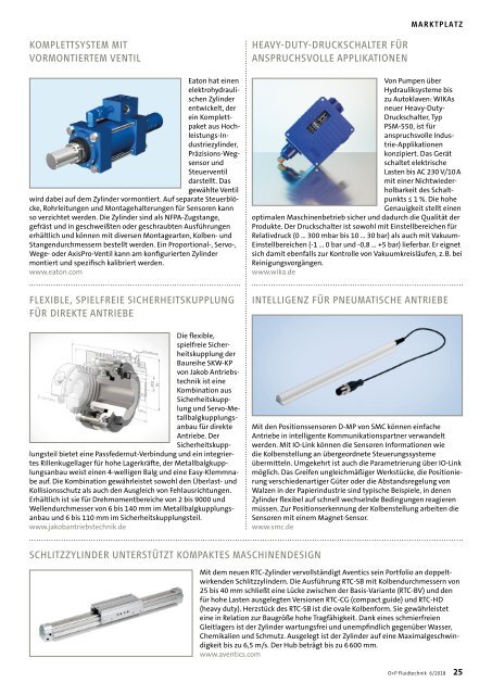 O+P Fluidtechnik 6/2018