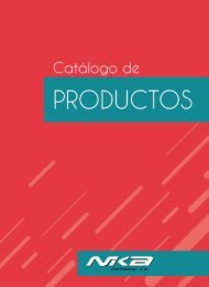 Catálogo de productos. Nika Editorial, ediciones 2019