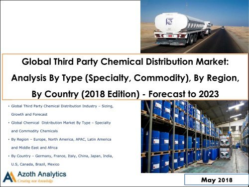 Sample-Chemical Distribution Market Report-2018 Edition