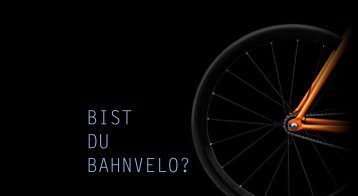 bikeimpuls Flyer Bahnvelo