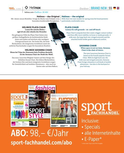 sportFACHHANDEL 08_2018