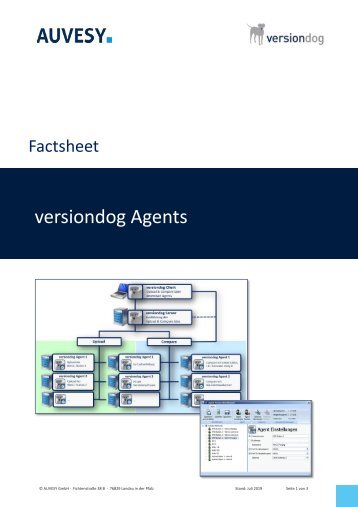 Factsheet - versiondog Agents