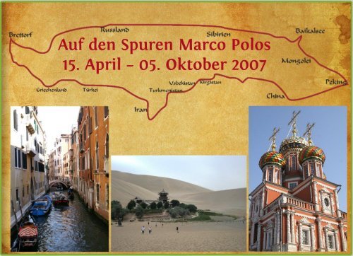 Auf den Spuren Marco Polos