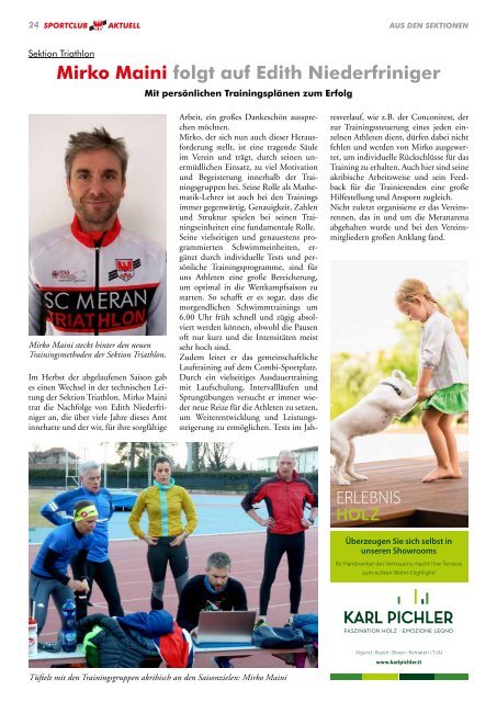 Sportclub Aktuell - Ausgabe Mai 2018