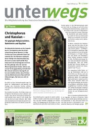 Christophorus und Kassian – - Deutscher Katecheten-Verein