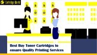 Buy Toner Cartridges to Quality Printing Services