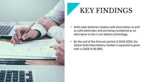 Solid State Battery Market Sample Report PDF