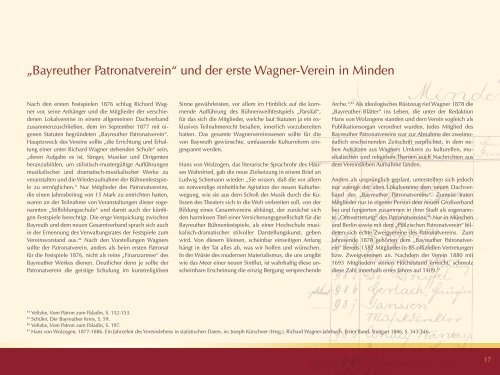 Festschrift - Richard Wagner Verband Minden eV