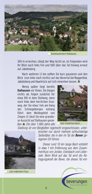 Weser-Bever-Höhenweg - Stadt Beverungen
