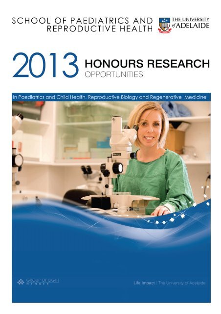 Honours Project Book - Faculty of Health Sciences - University of ...