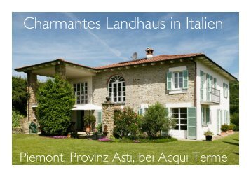Landhaus mit Charme im Piemont (draft)