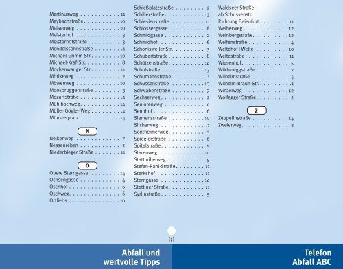 Umweltkalender 2012 - Stadt Weingarten