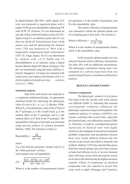 kasetsart journal natural science