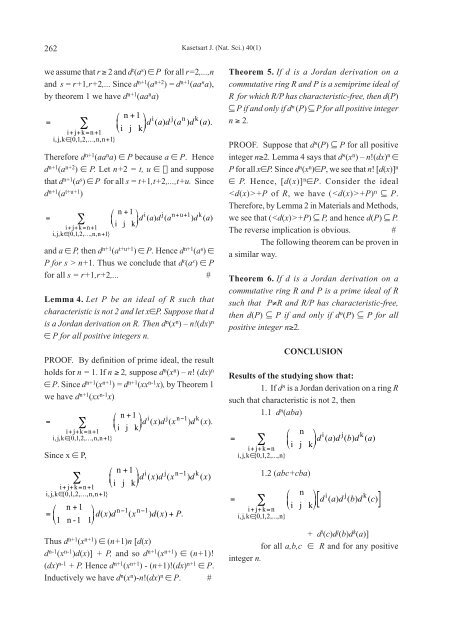 kasetsart journal natural science