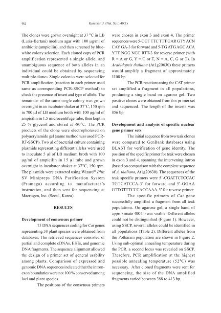 kasetsart journal natural science