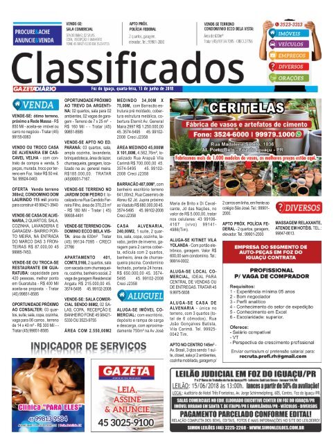 GAZETA DIARIO 603