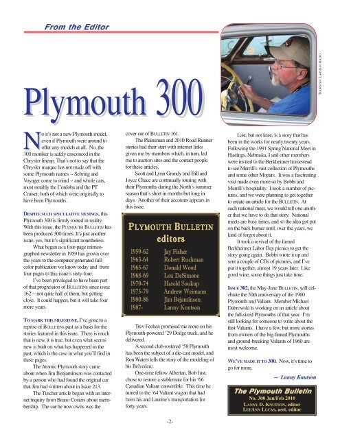 PB 300 new page 15-16-17.indd - Plymouth Club