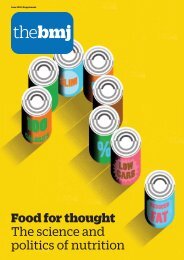 Food for Thought: the science and politics of nutrition, The BMJ 