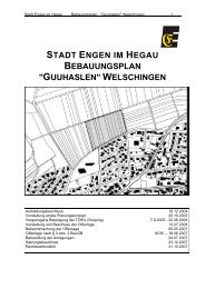 stadt engen im hegau bebauungsplan 