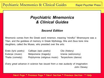 Mnemonics