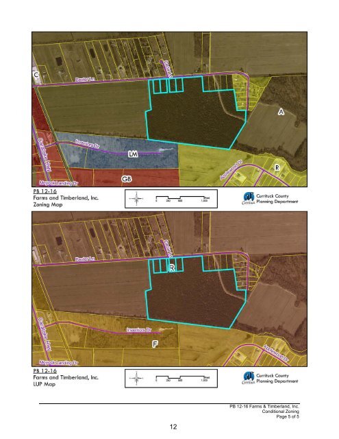 Currituck County Planning Board Agenda