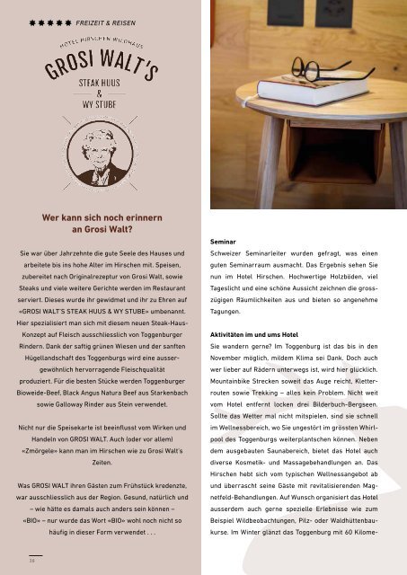 Rheintaler Stern Ausgabe 3 online - Hochglanzmagazin