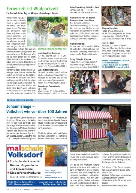 Hamburg Nordost Magazin III-2018 Juni - Juli 