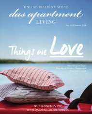 Things we LOVE - das apartment LIVING