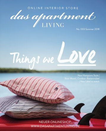 Things we LOVE - das apartment LIVING