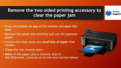 How to fix a paper jam in a printer in New York City in minimum time