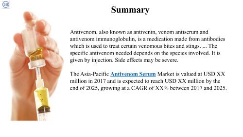 Antivenom Serum