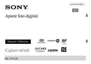 Sony DSC-WX220 - DSC-WX220 Consignes dâutilisation Albanais